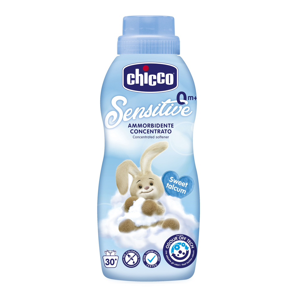 مایع نرم‌کننده لباس کودک چیکو مدل Sweet Talcum حجم 750 میل