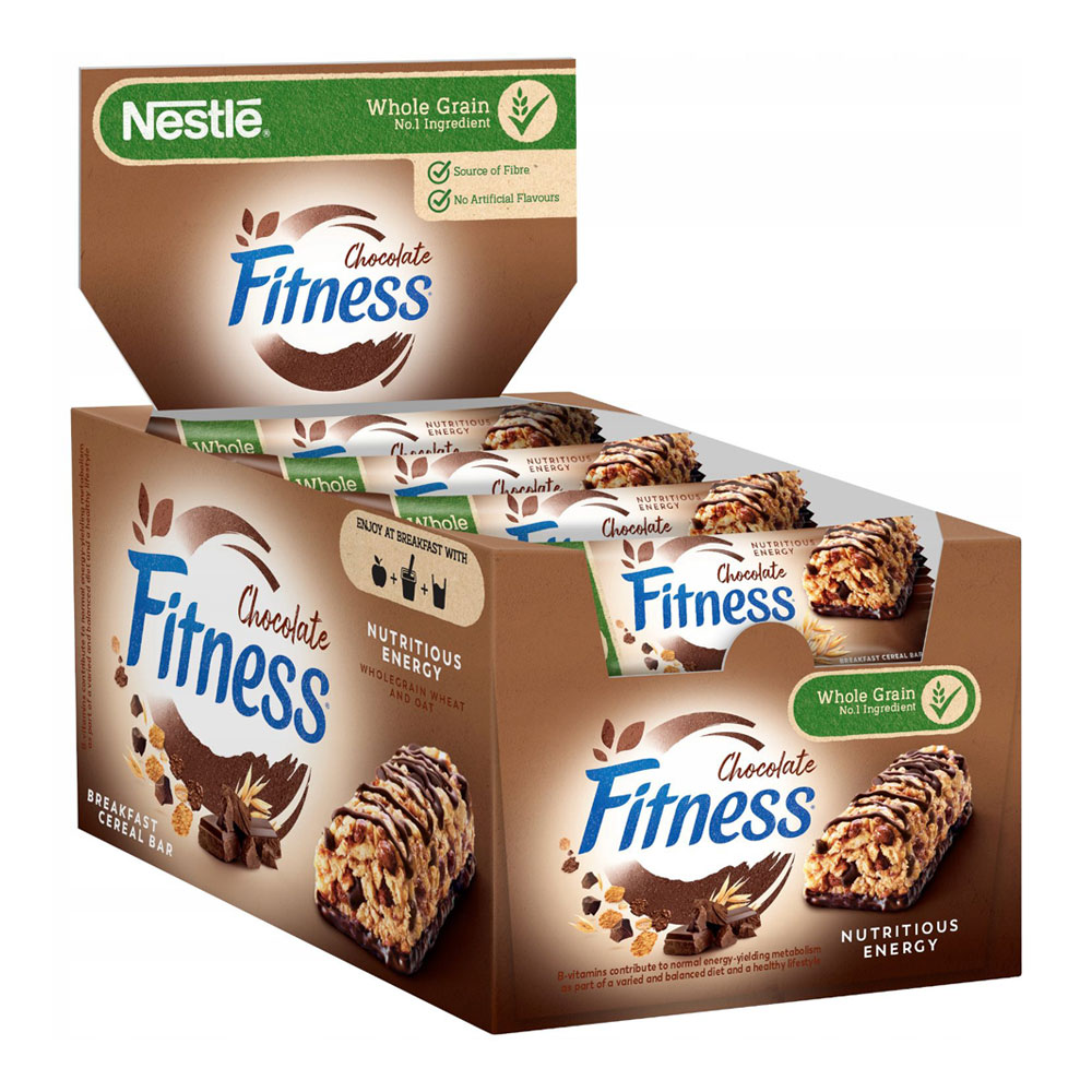 فیتنس بار رژیمی نستله Nestle با طعم شکلات بسته 16 عددی